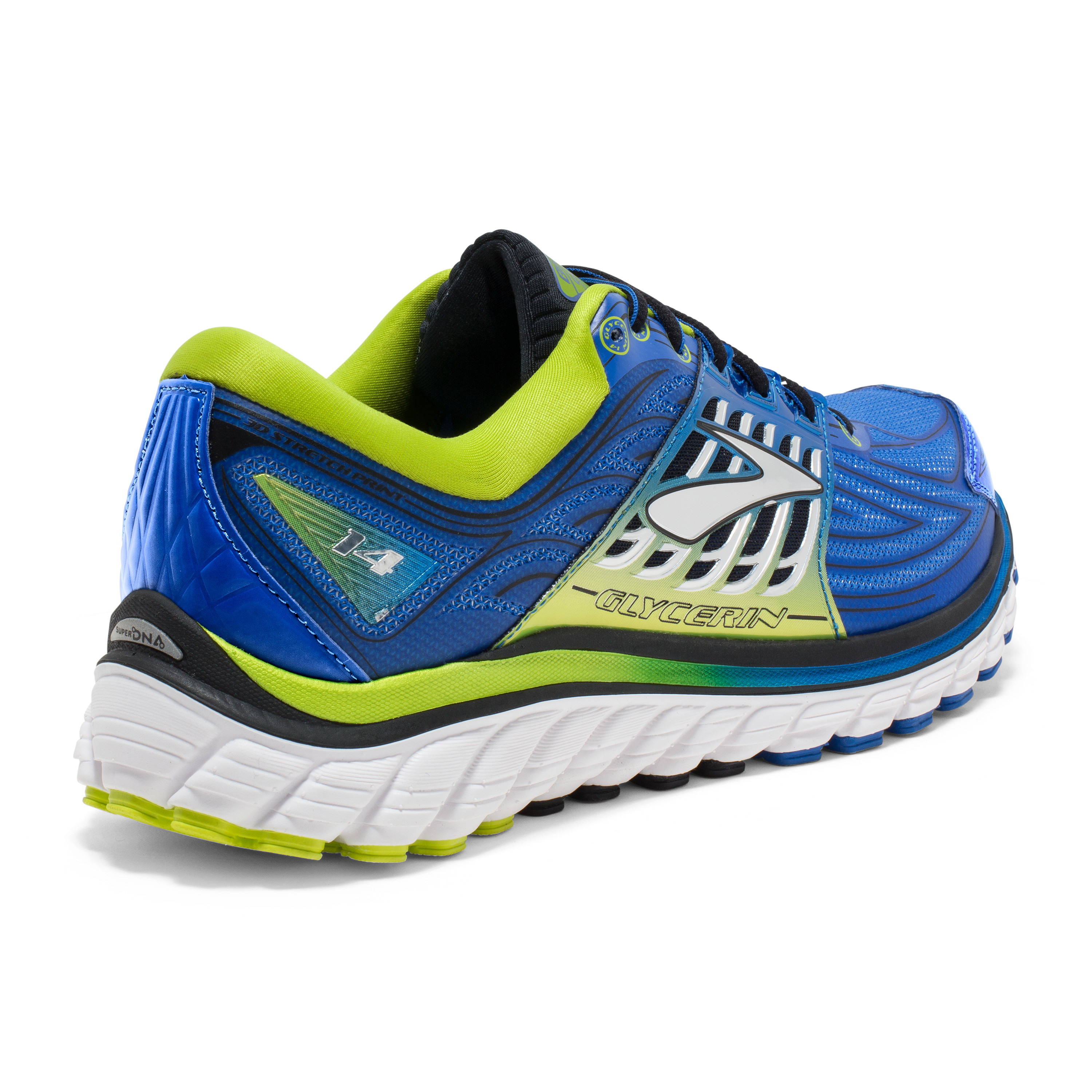 brooks glycerin 14 uomo blu