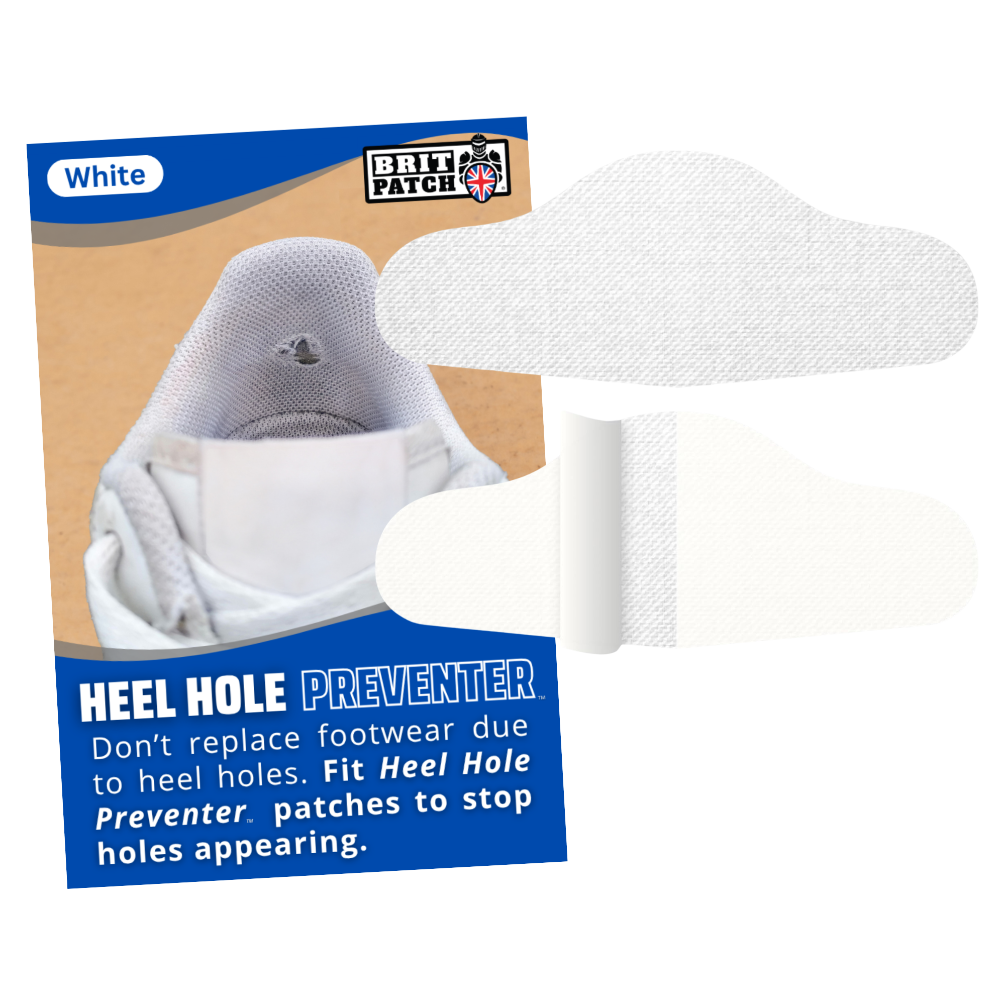 HH-W – Front of packaging and patches