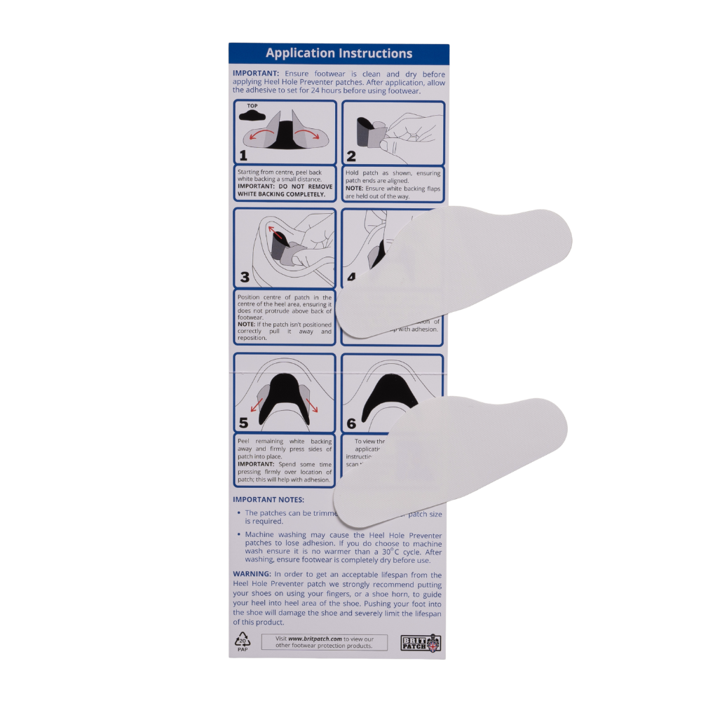 Heel Hole Preventer patches - Image 4
